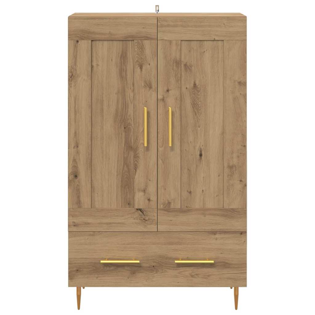 Highboard Artisan-Eiche 69,5 x 31 x 115 cm Holzwerkstoff