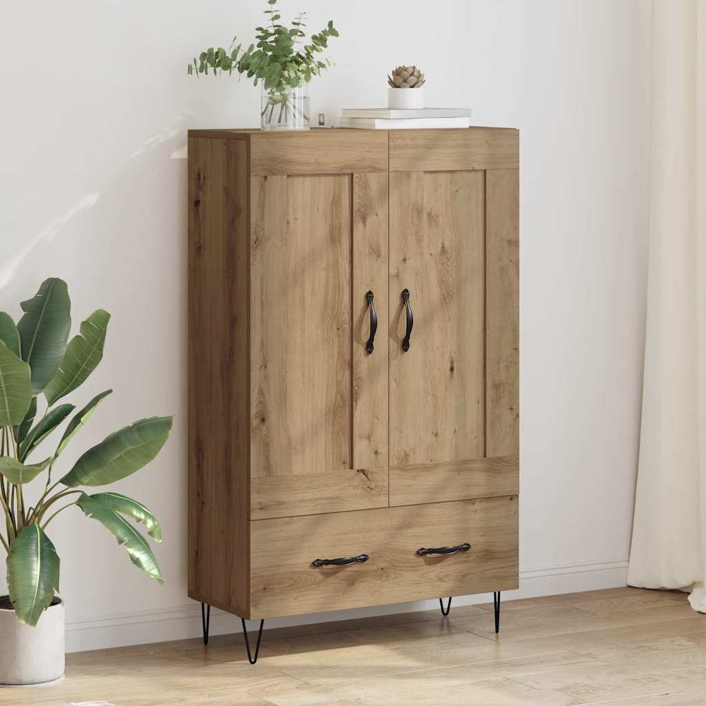 Highboard Artisan-Eiche 69,5 x 31 x 115 cm Holzwerkstoff
