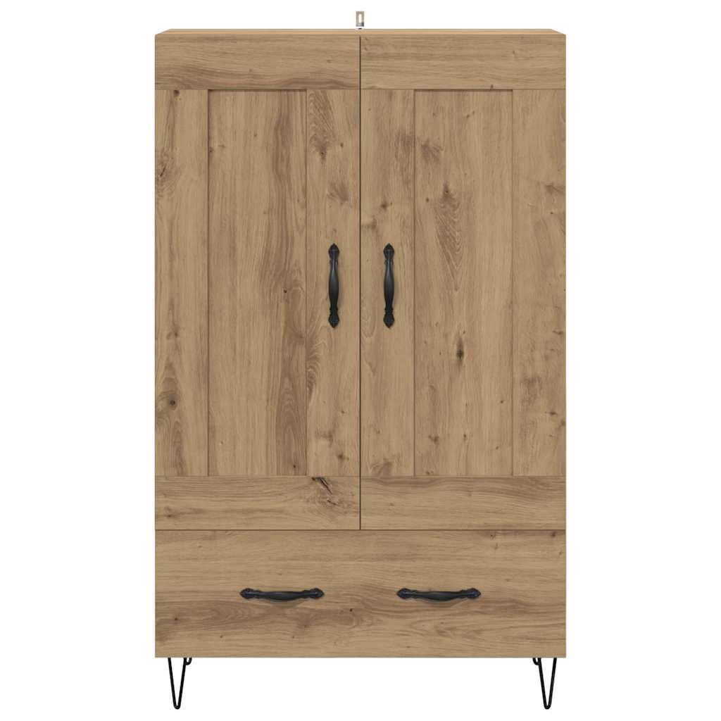 Highboard Artisan-Eiche 69,5 x 31 x 115 cm Holzwerkstoff