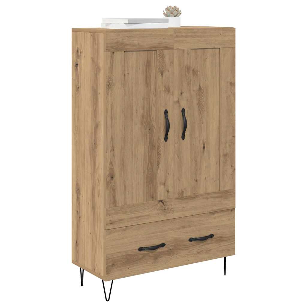 Highboard Artisan-Eiche 69,5 x 31 x 115 cm Holzwerkstoff