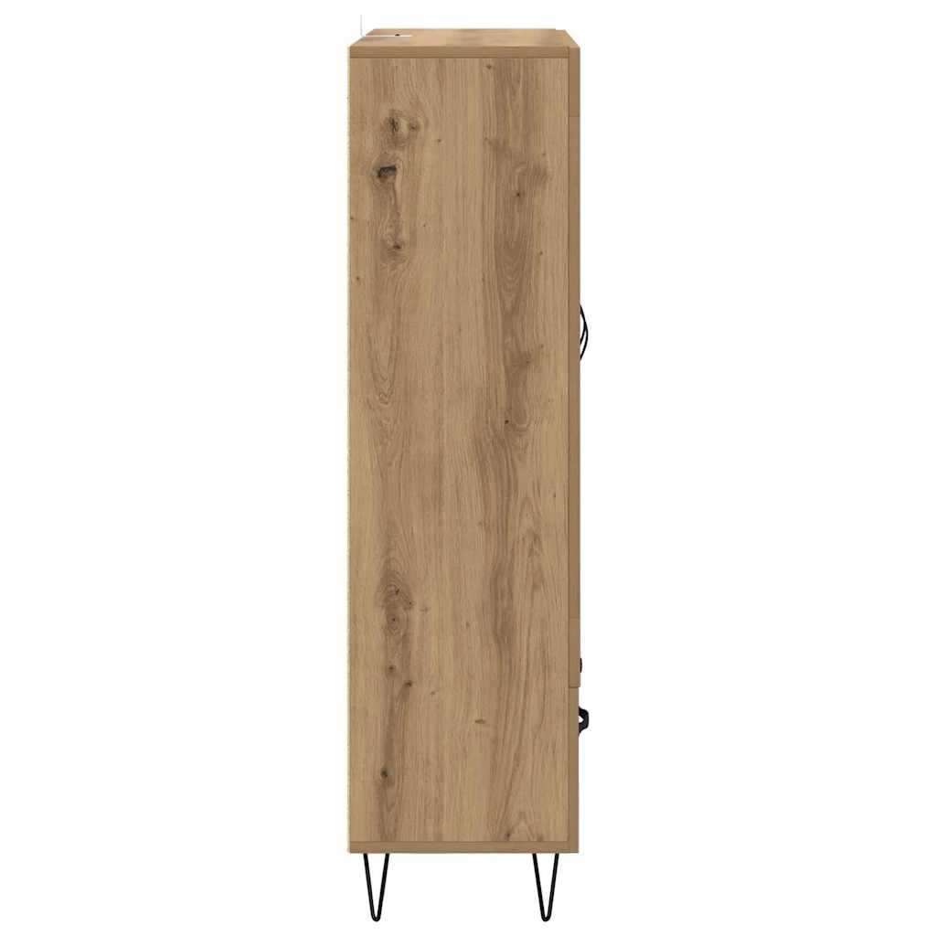 Highboard Artisan-Eiche 69,5 x 31 x 115 cm Holzwerkstoff