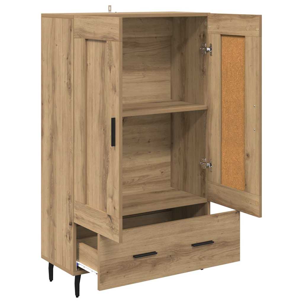 Highboard Artisan-Eiche 69,5 x 31 x 115 cm Holzwerkstoff