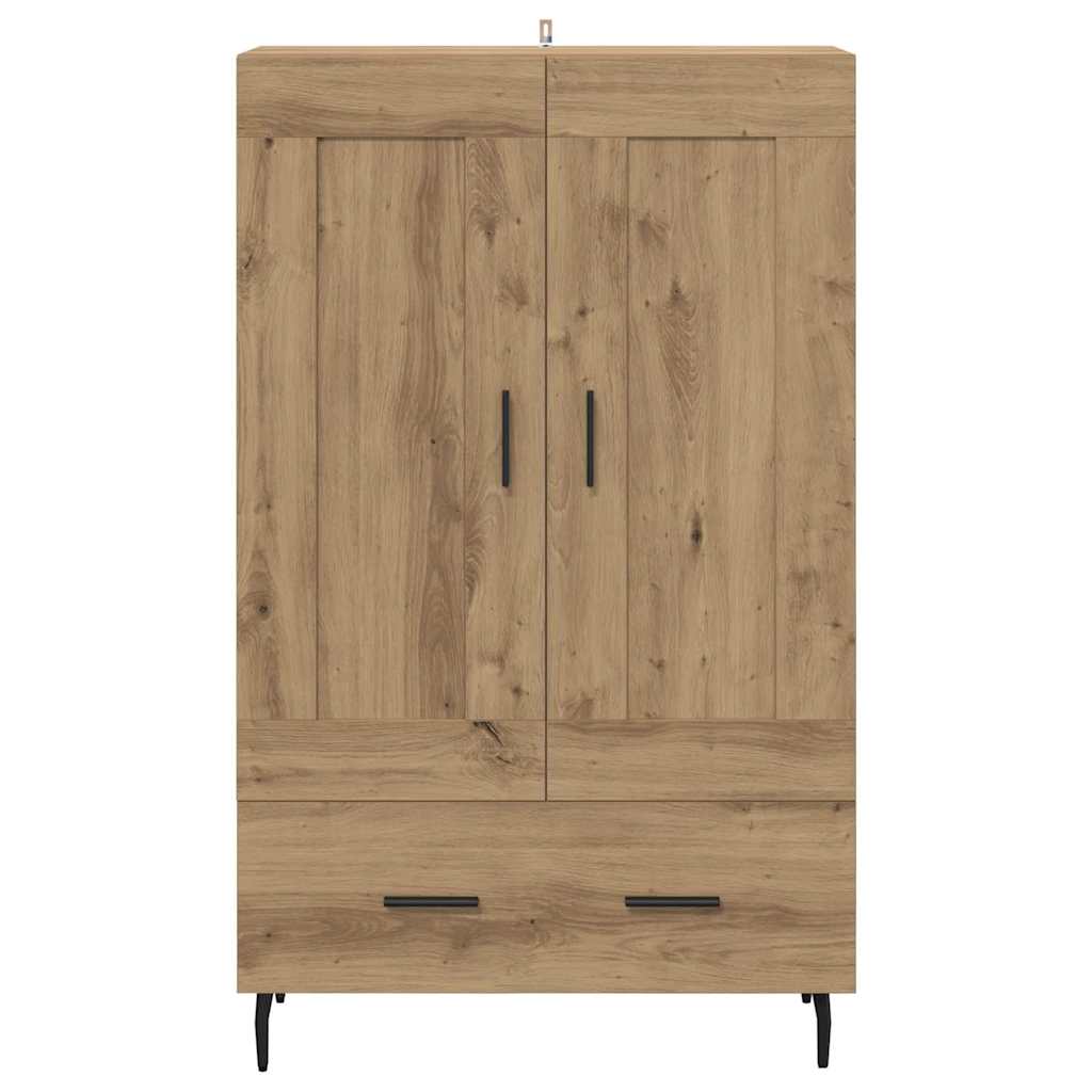Highboard Artisan-Eiche 69,5 x 31 x 115 cm Holzwerkstoff