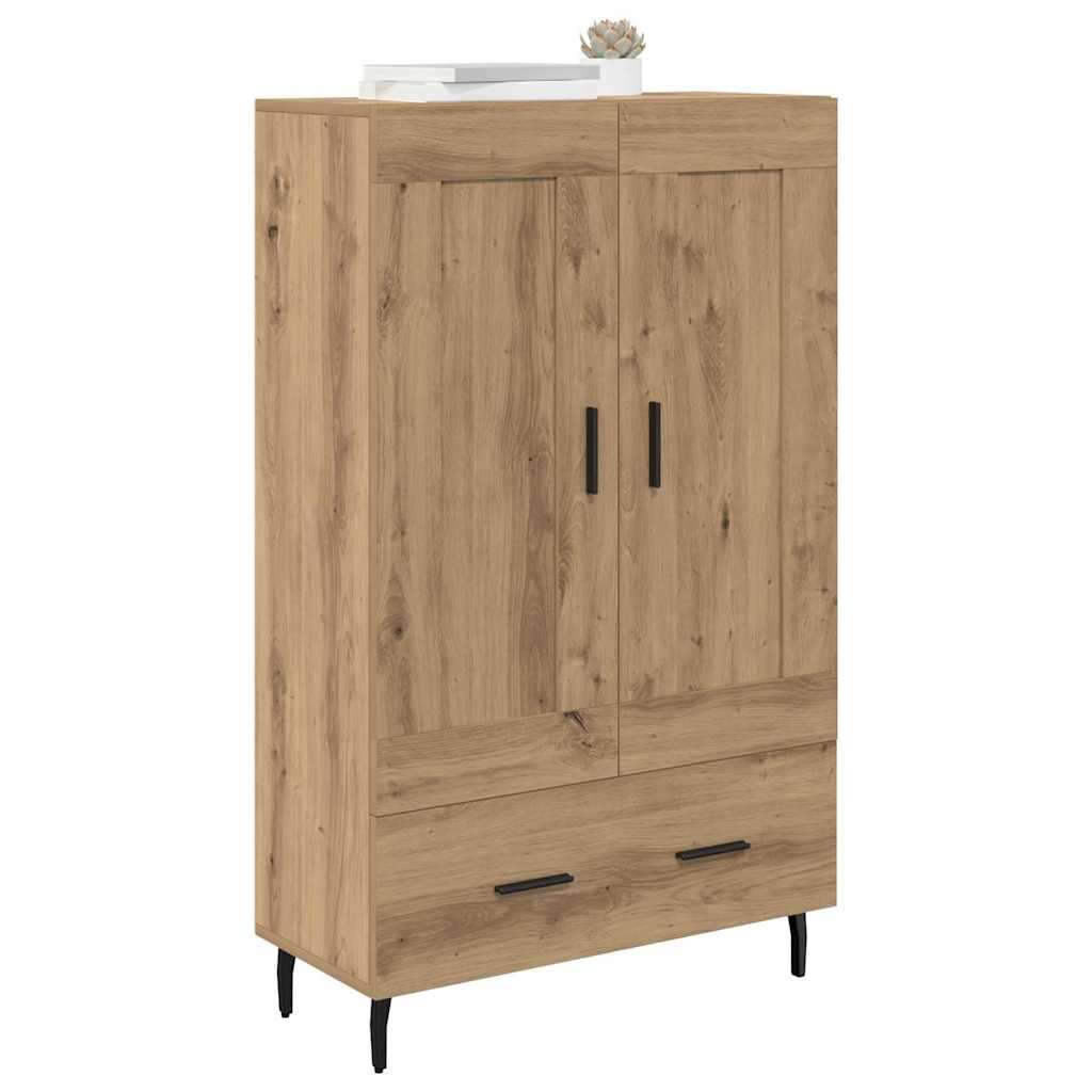 Highboard Artisan-Eiche 69,5 x 31 x 115 cm Holzwerkstoff