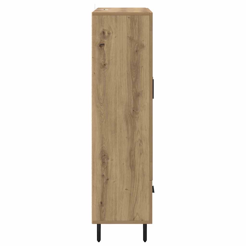 Highboard Artisan-Eiche 69,5 x 31 x 115 cm Holzwerkstoff