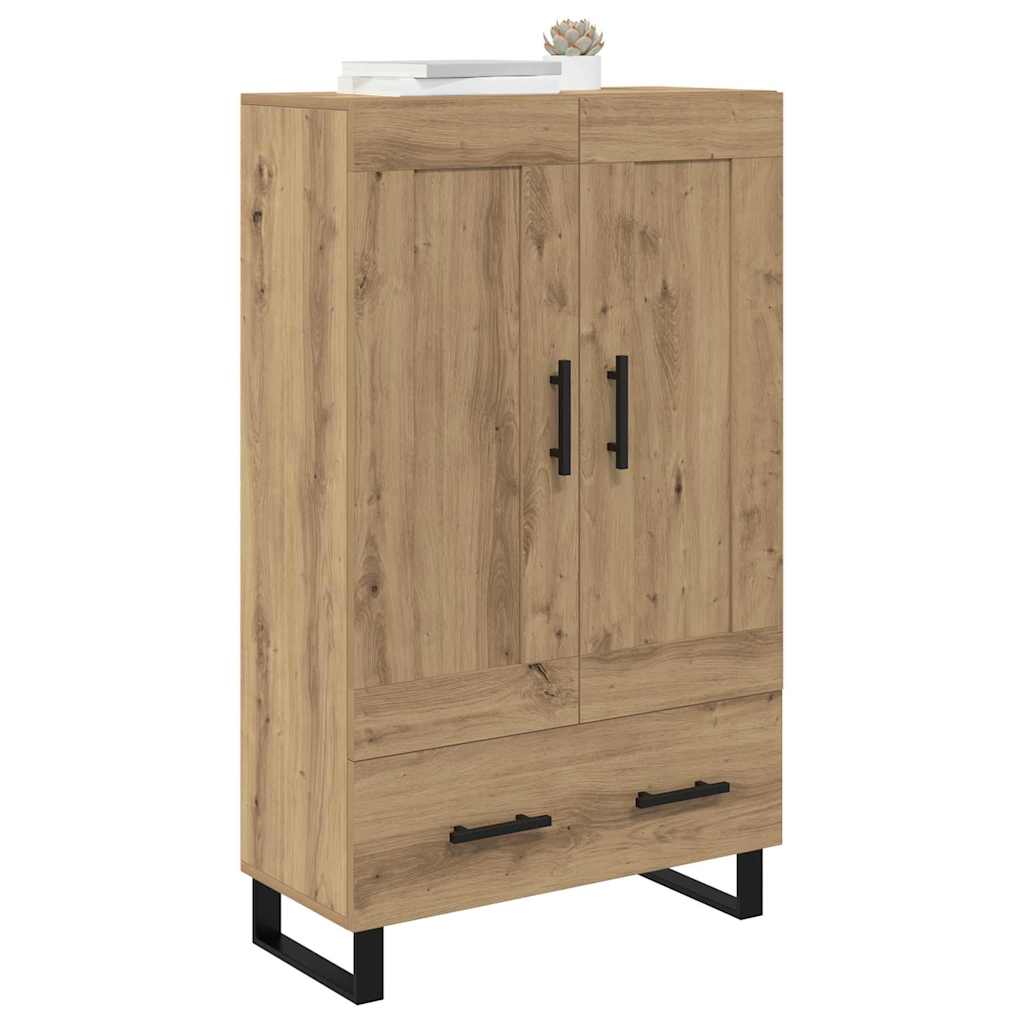 Highboard Artisan-Eiche 69,5 x 31 x 115 cm Holzwerkstoff