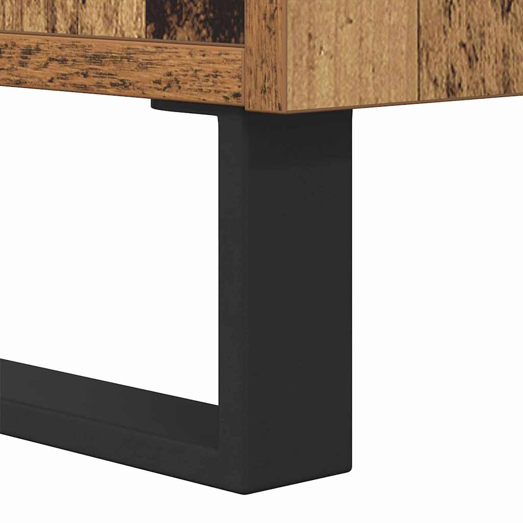 Couchtisch Altholz 90 x 60 x 35 cm Holzwerkstoff