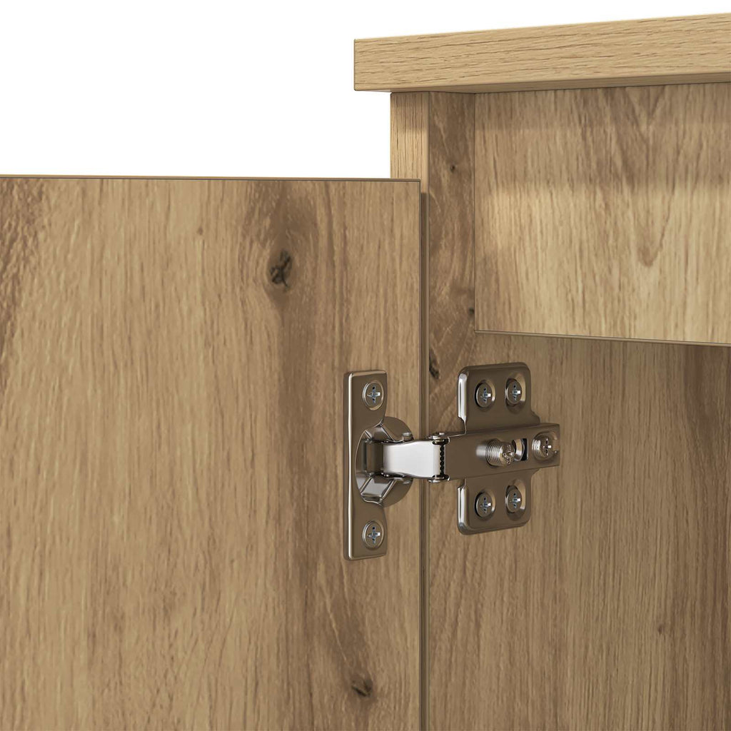 Sideboard Artisan-Eiche 60 x 35 x 70 cm Holzwerkstoff