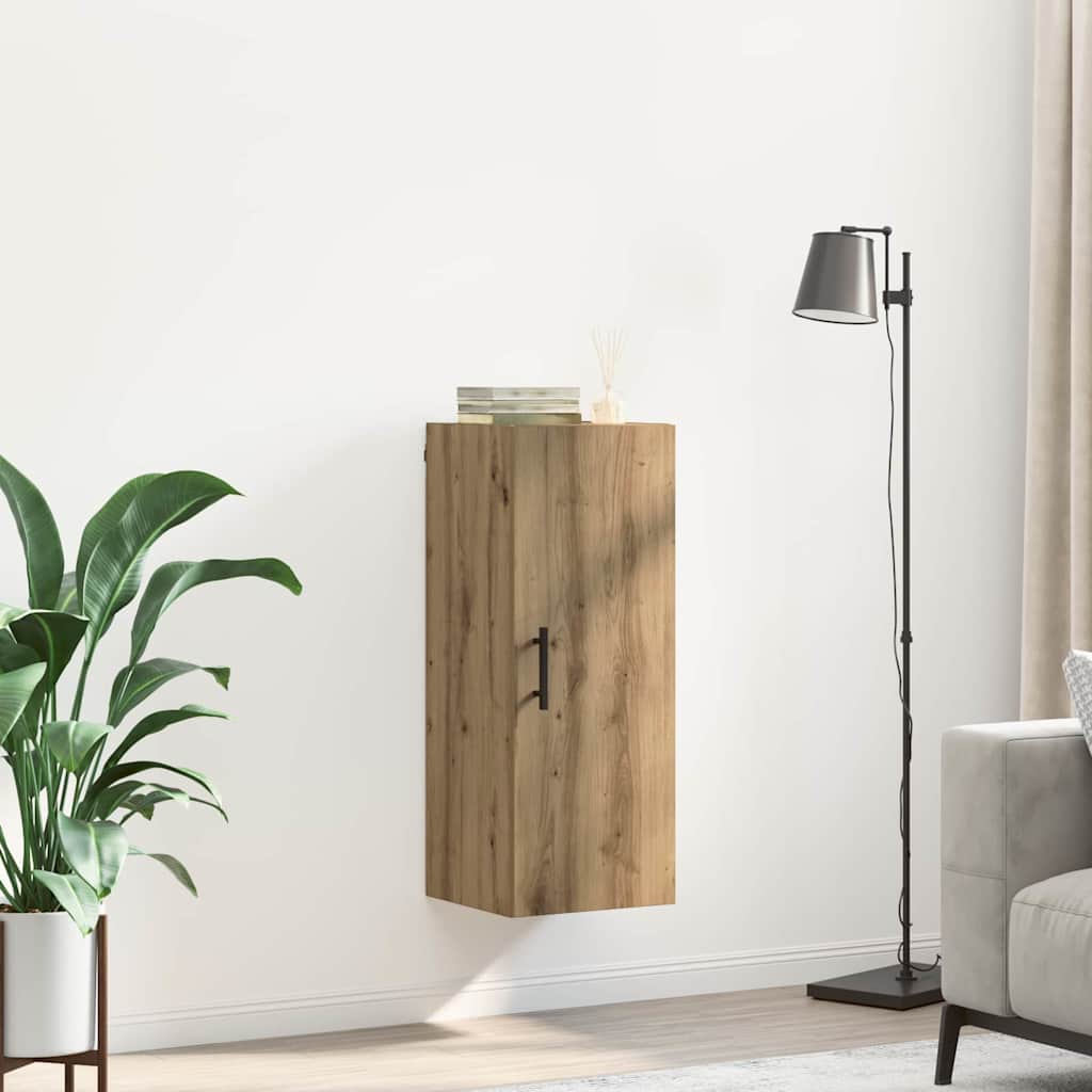 Wandschrank Artisan-Eiche 34,5 x 34 x 90 cm Holzwerkstoff
