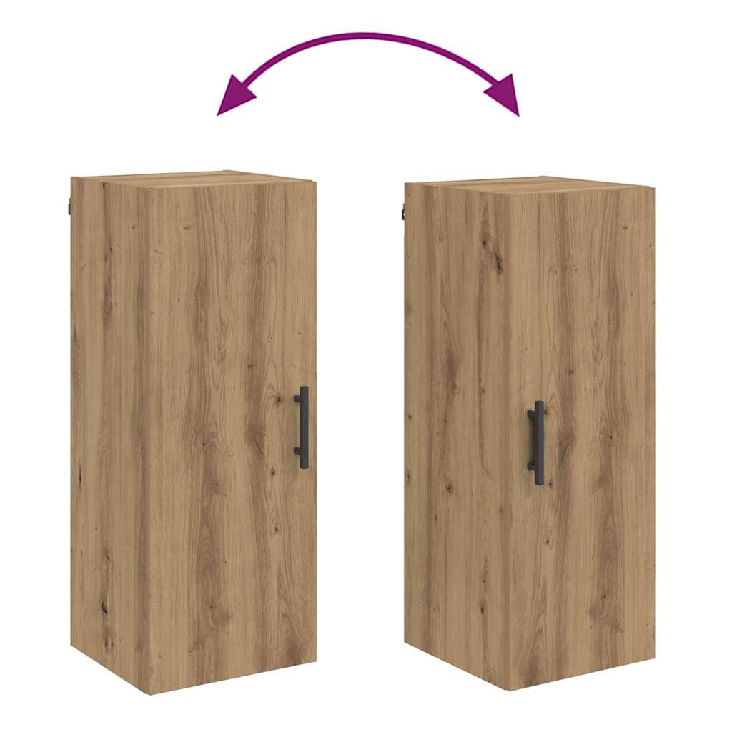 Wandschrank Artisan-Eiche 34,5 x 34 x 90 cm Holzwerkstoff