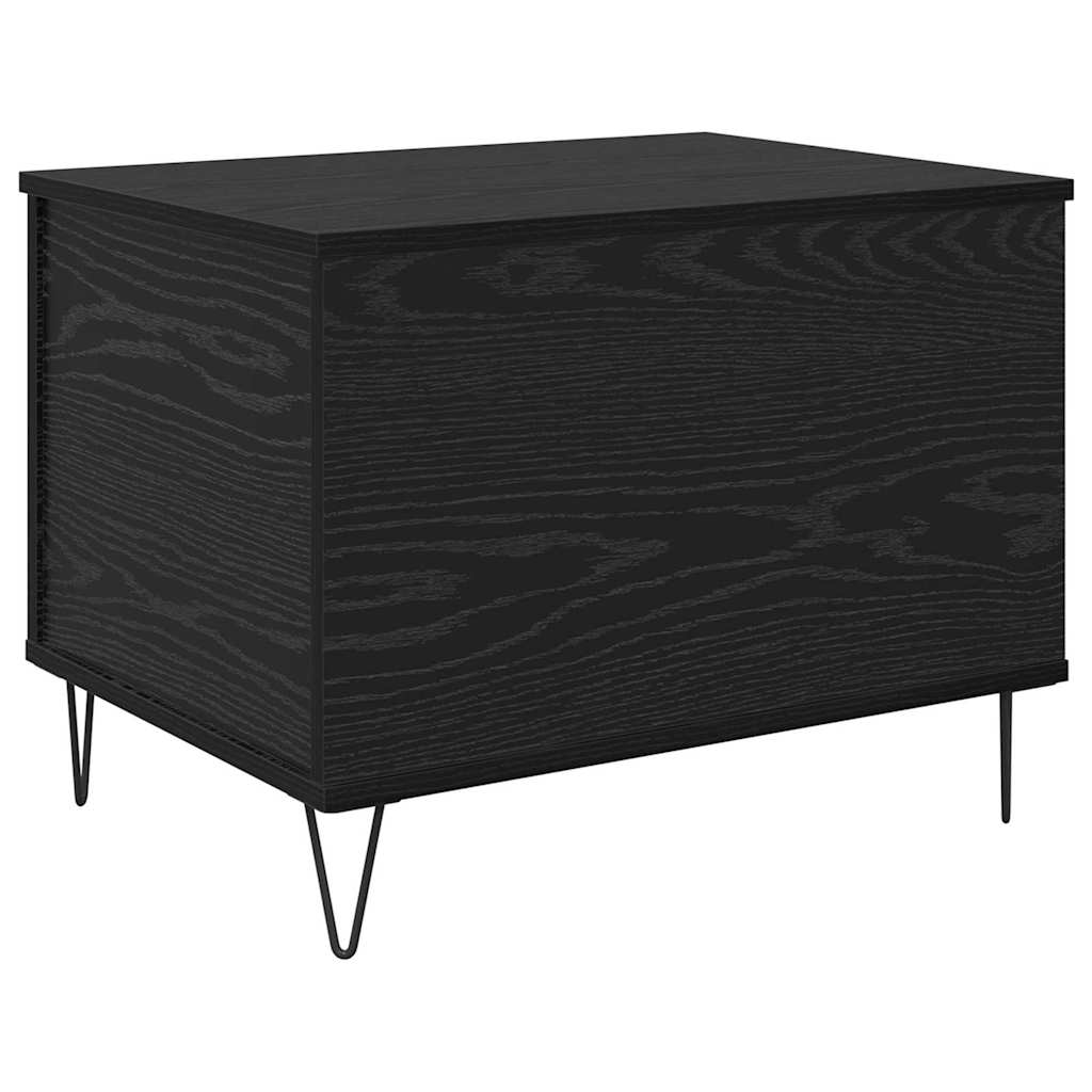 Couchtisch Schwarz Eichen-Optik 60 x 44,5 x 45 cm Holzwerkstoff
