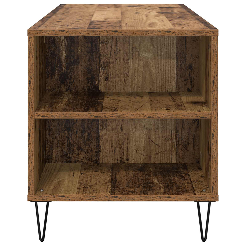 Couchtisch Altholz 102 x 44,5 x 50 cm Holzwerkstoff