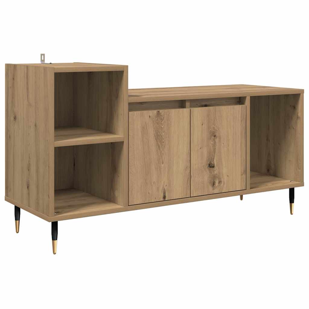 TV-Schränk Artisan-Eiche 100 x 35 x 55 cm Holzwerkstoff