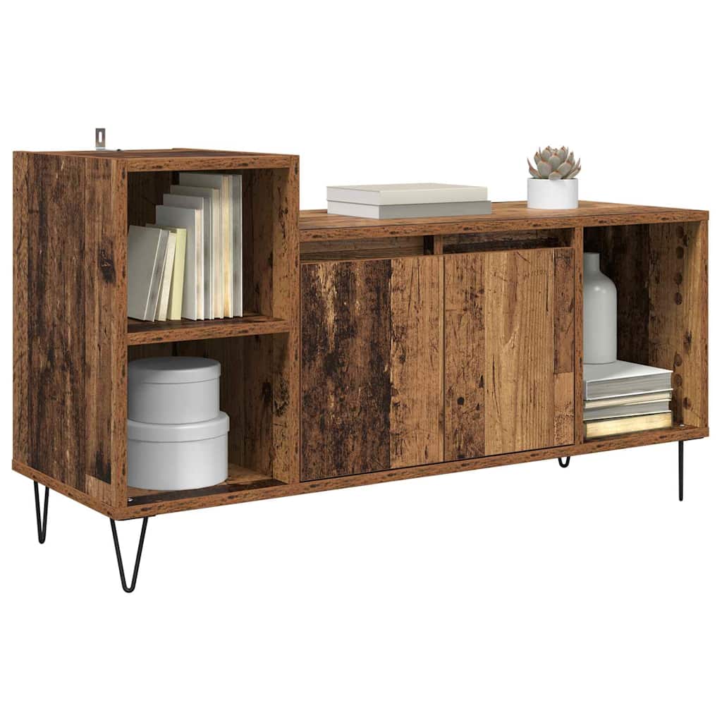 TV-Schränk Altholz 100 x 35 x 55 cm Holzwerkstoff