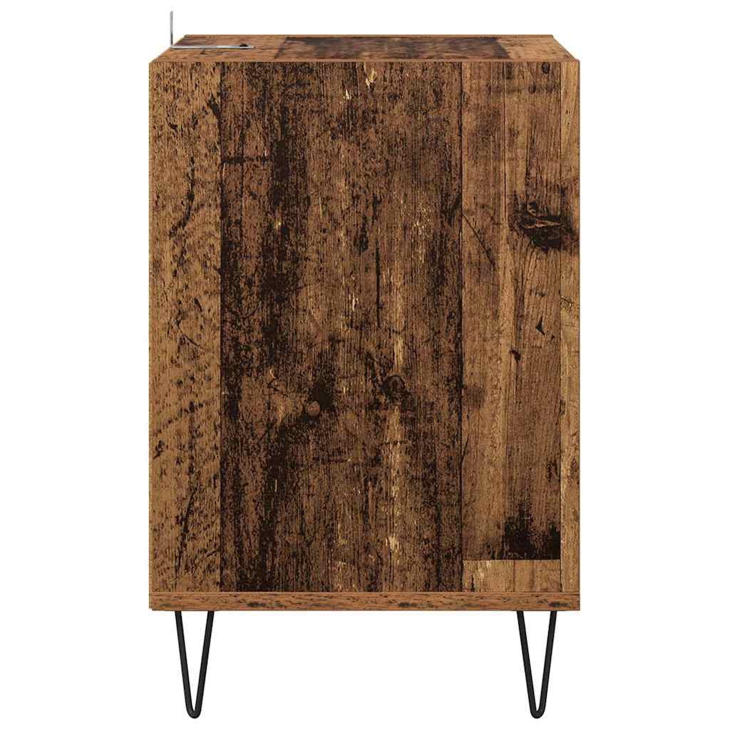 TV-Schränk Altholz 100 x 35 x 55 cm Holzwerkstoff