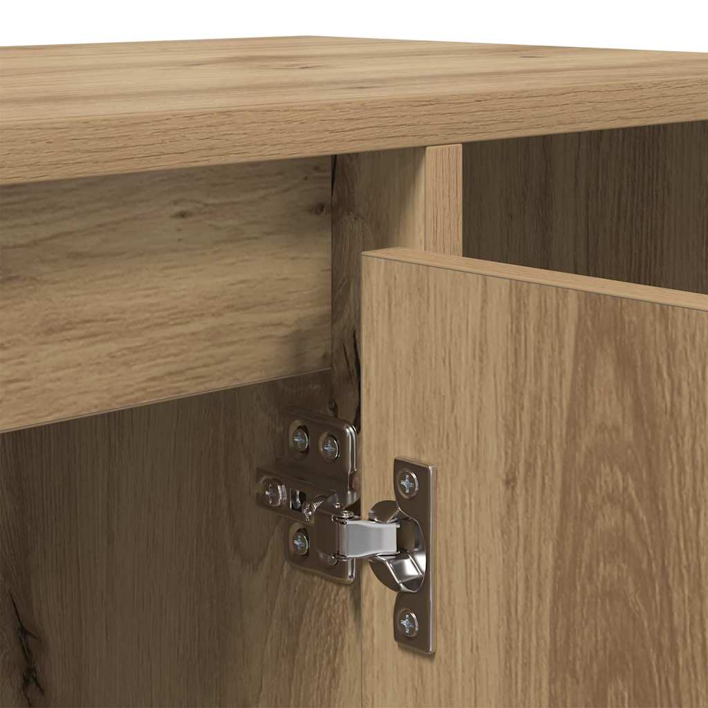 TV-Schränk Artisan-Eiche 100 x 35 x 55 cm Holzwerkstoff