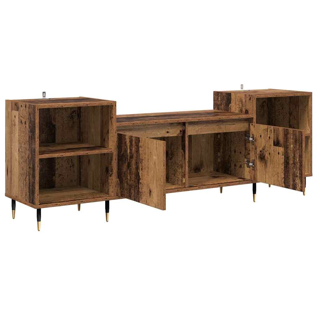TV-Schränk Altholz 160 x 35 x 55 cm Holzwerkstoff