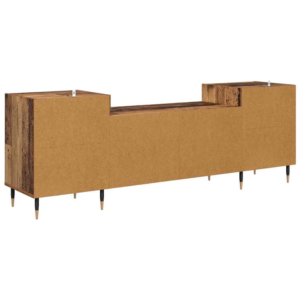 TV-Schränk Altholz 160 x 35 x 55 cm Holzwerkstoff