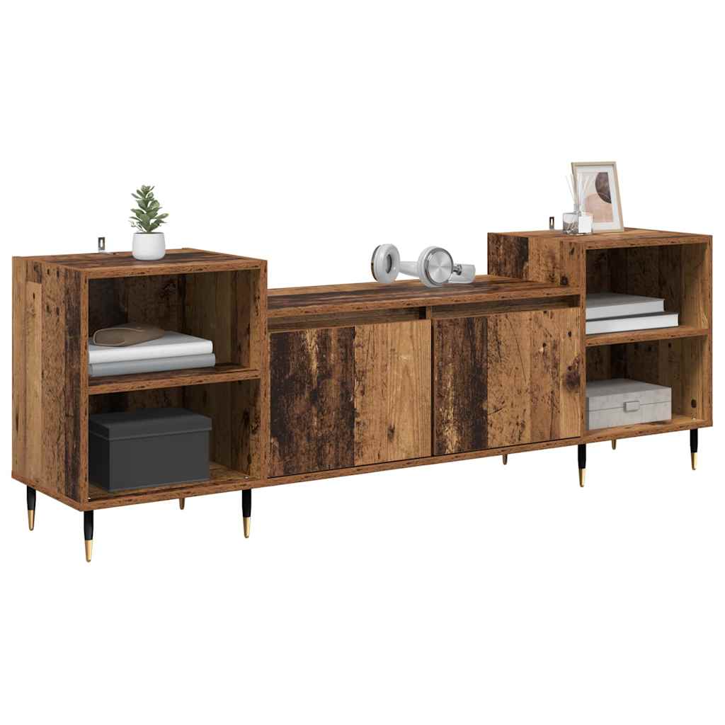 TV-Schränk Altholz 160 x 35 x 55 cm Holzwerkstoff