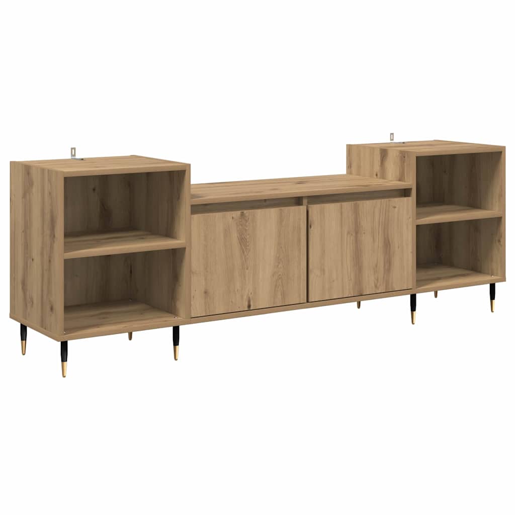 TV-Schränk Artisan-Eiche 160 x 35 x 55 cm Holzwerkstoff