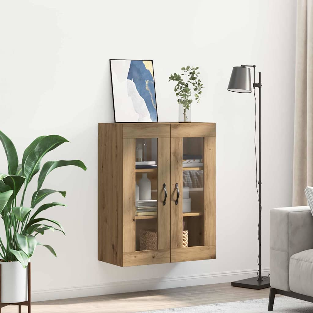 Wandschrank Artisan-Eiche 69,5 x 34 x 90 cm