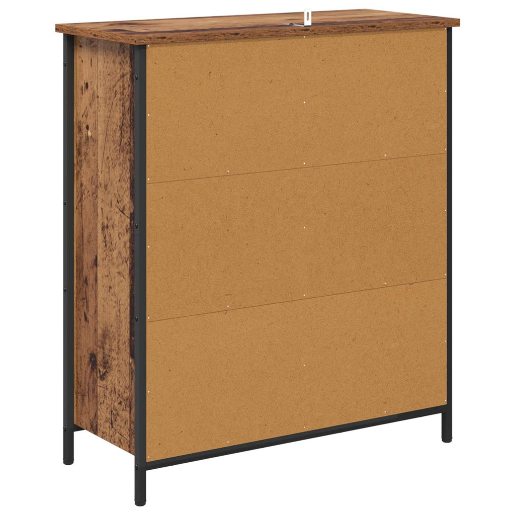 Sideboard Altholz 70 x 30 x 80 cm Holzwerkstoff