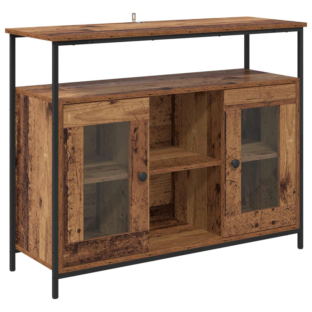 Sideboard Altholz 100 x 35 x 80 cm Holzwerkstoff