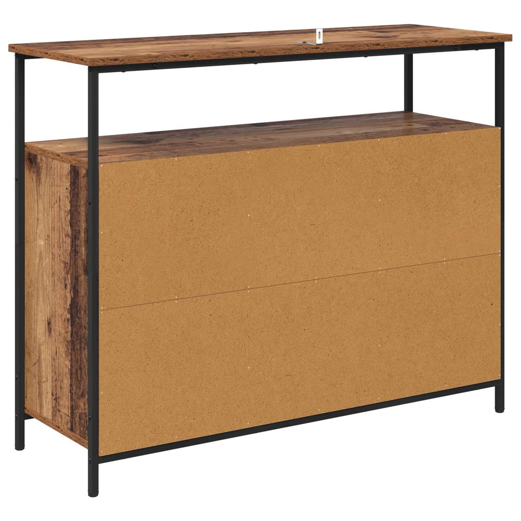 Sideboard Altholz 100 x 35 x 80 cm Holzwerkstoff