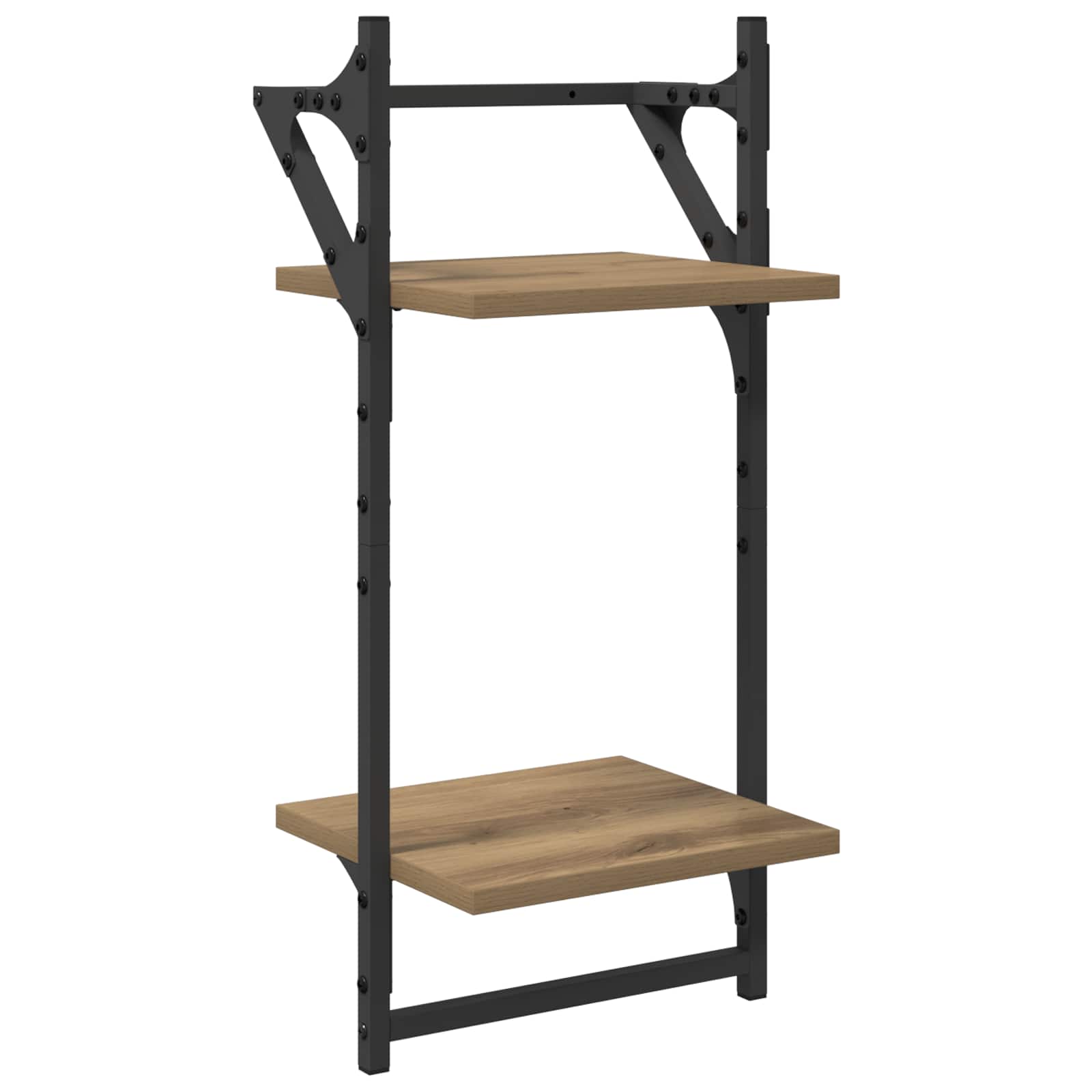Wandregal-Set mit Regal 6 pcs Artisan-Eiche 100 x 25 x 30 cm