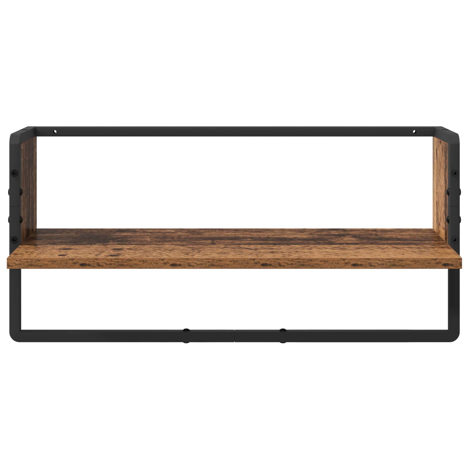 Wandregal-Set 4 pcs Altholz 65 x 25 x 30 cm Holzwerkstoff