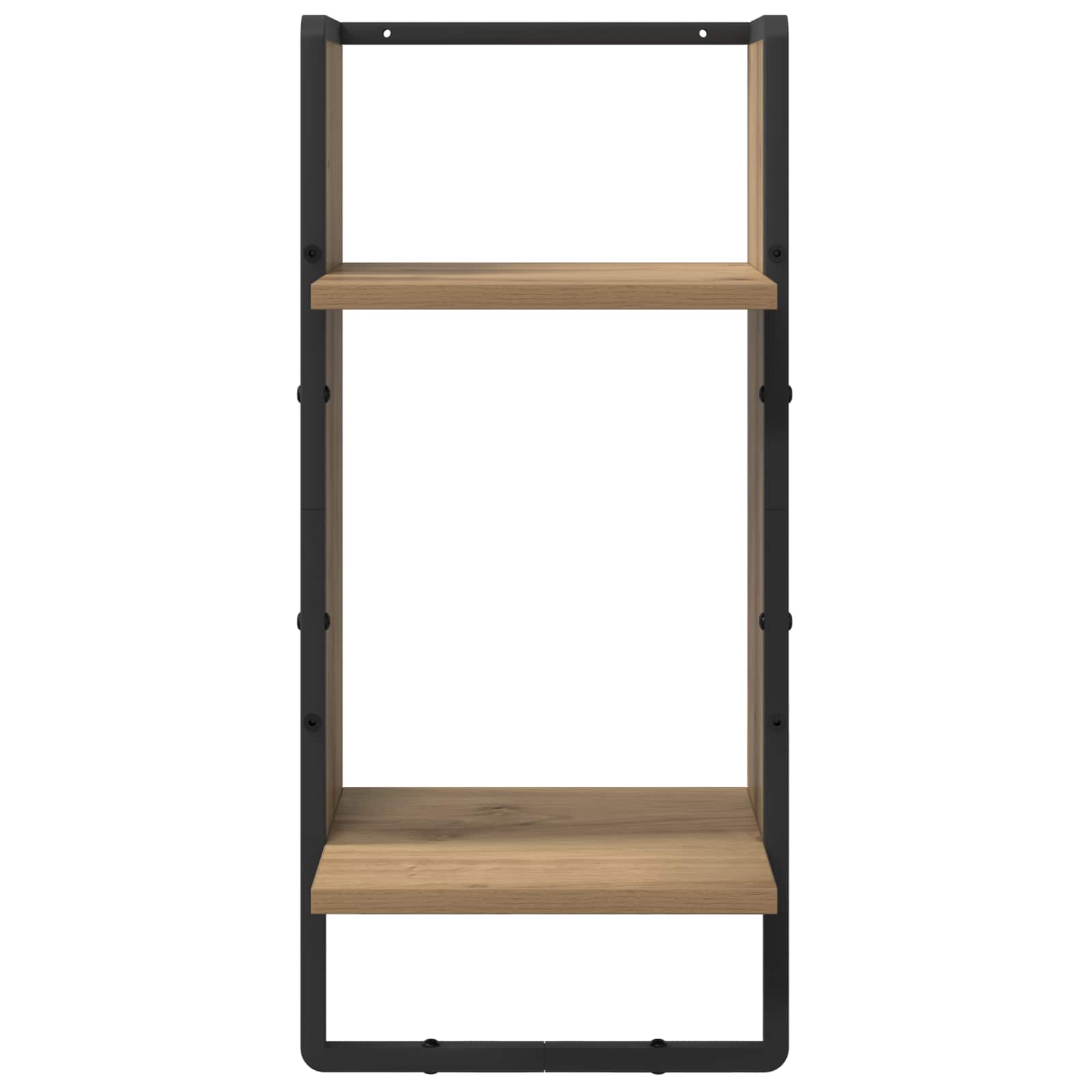 Wandregal-Set 4 pcs Artisan-Eiche 65 x 25 x 30 cm Holzwerkstoff