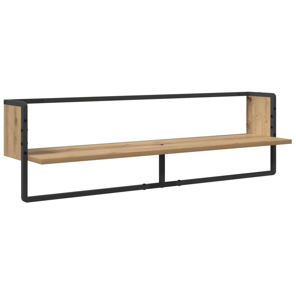 Wandregal-Set mit Regal 6 pcs Artisan-Eiche 100 x 25 x 30 cm