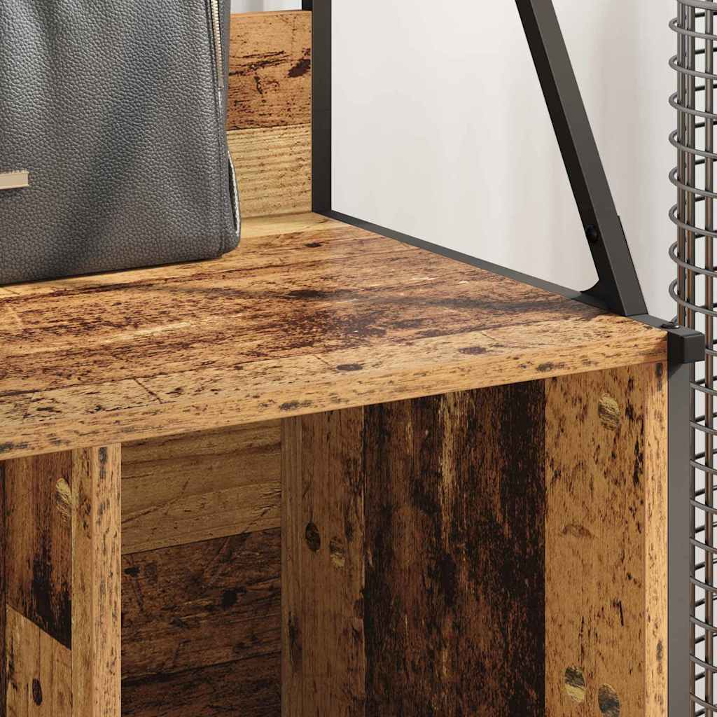 Kleiderständer Altholz 100 x 41 x 184 cm Holzwerkstoff