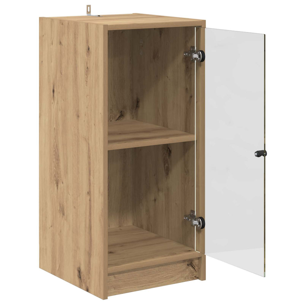 Sideboard Artisan-Eiche 35 x 37 x 76 cm Holzwerkstoff