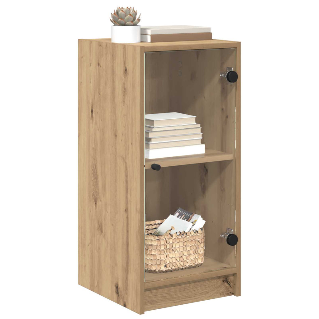 Sideboard Artisan-Eiche 35 x 37 x 76 cm Holzwerkstoff