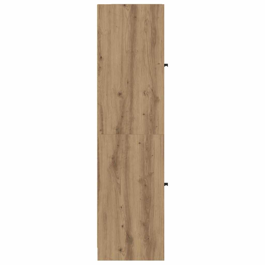 Highboard Artisan-Eiche 35 x 37 x 142 cm Holzwerkstoff