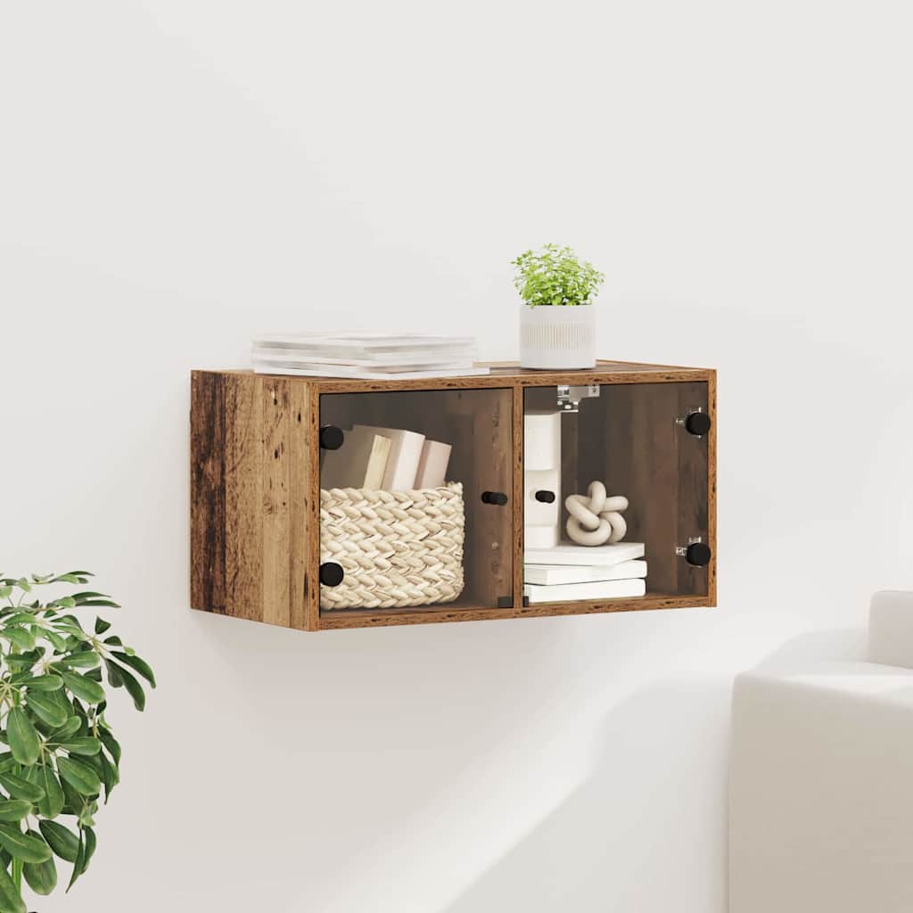 Wandschrank Wandmontiert Altholz 68 x 37 x 35 cm Holzwerkstoff