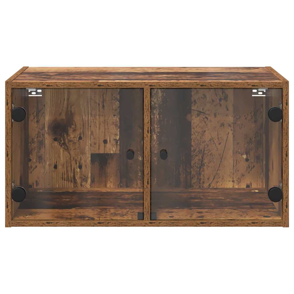 Wandschränke 2 pcs Altholz 68 x 37 x 35 cm Holzwerkstoff