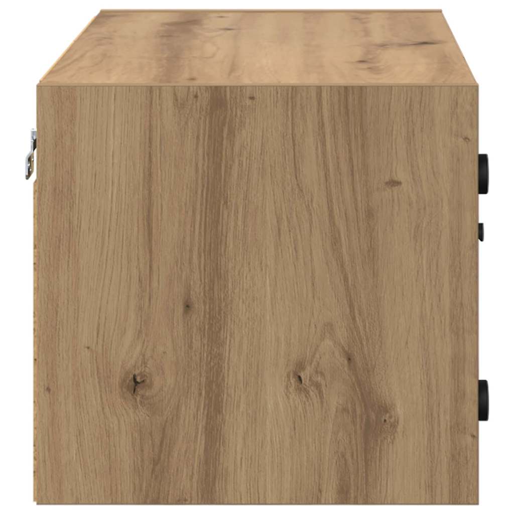Wandschrank Artisan-Eiche 68 x 37 x 35 cm Holzwerkstoff