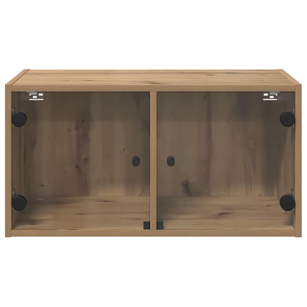 Wandschränke 2 pcs Artisan-Eiche 68 x 37 x 35 cm Holzwerkstoff