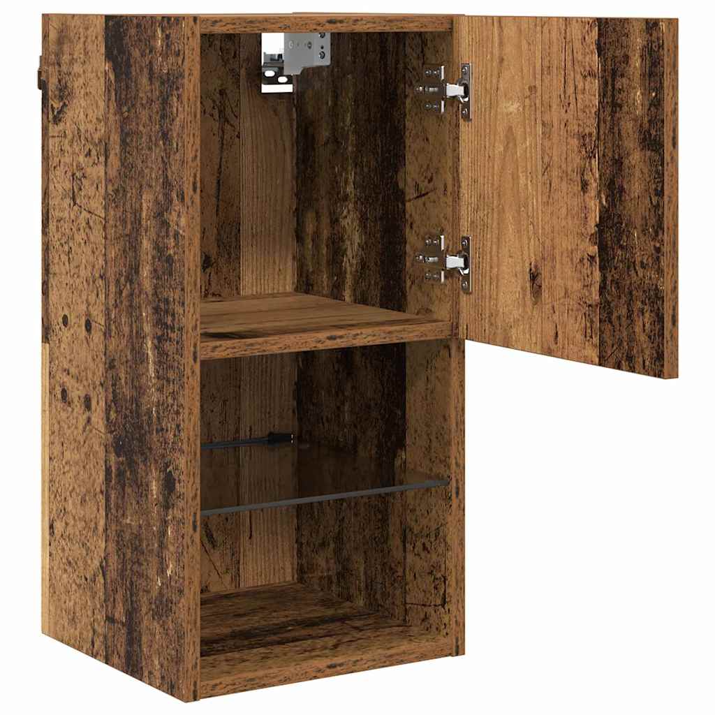 Wandmontierte TV-Schränke 2 pcs Altholz 30,5 x 30 x 60 cm