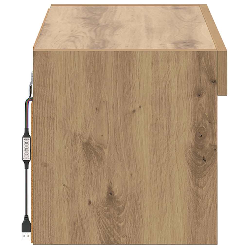 TV-Schrankset Artisan-Eiche 60 x 30 x 30 cm Holzwerkstoff