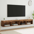 TV-Schrankset 2 pcs Altholz 100 x 30 x 30 cm Holzwerkstoff