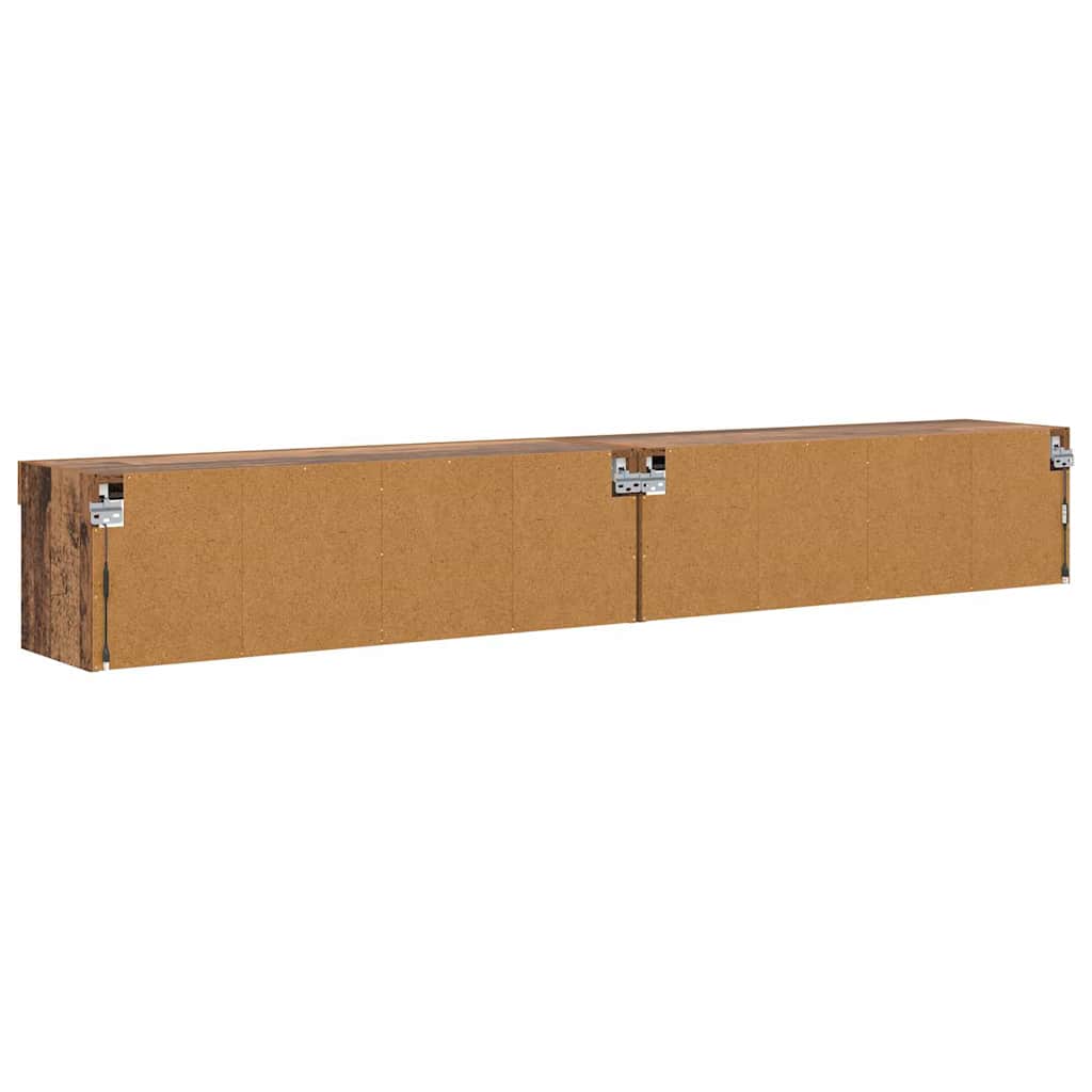 TV-Schrankset 2 pcs Altholz 100 x 30 x 30 cm Holzwerkstoff