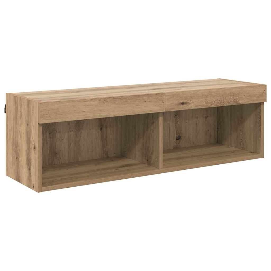TV-Wandschrank Artisan-Eiche 100 x 30 x 30 cm Holzwerkstoff