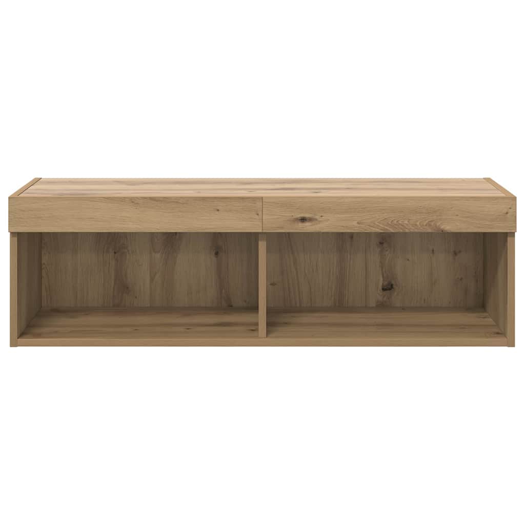 TV-Wandschrank Artisan-Eiche 100 x 30 x 30 cm Holzwerkstoff