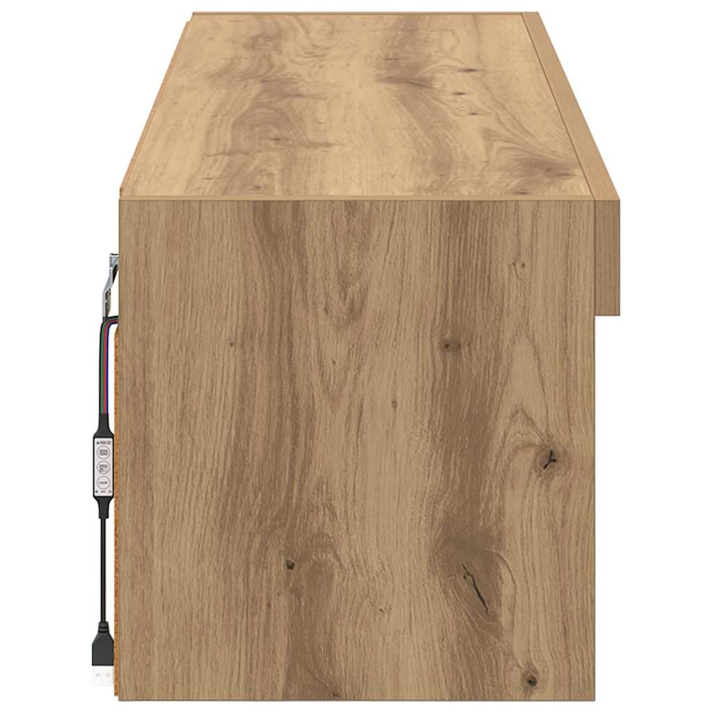 TV-Wandschrank Artisan-Eiche 100 x 30 x 30 cm Holzwerkstoff