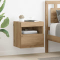 TV-Wandregale 2 pcs Artisan-Eiche 40 x 30 x 40 cm Holzwerkstoff
