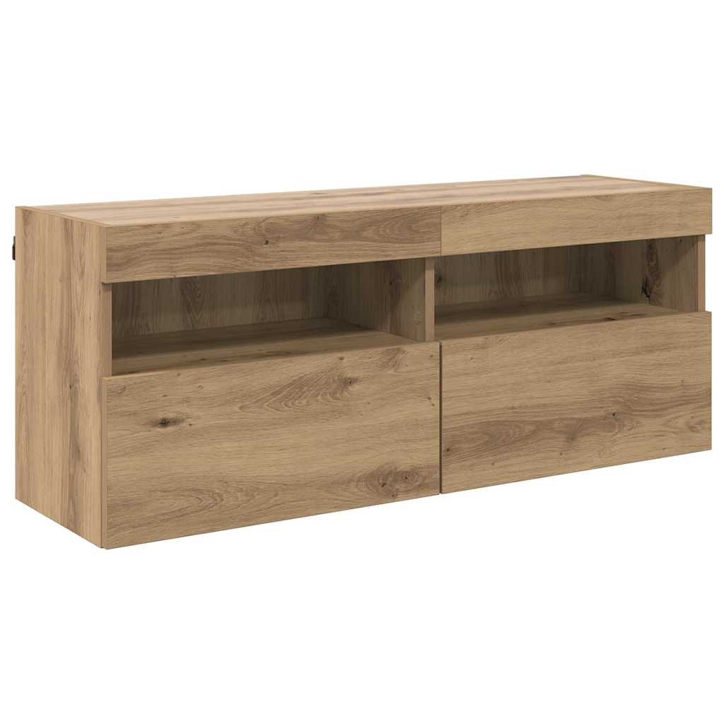 TV-Wandschrank Artisan-Eiche 100 x 30 x 40 cm Holzwerkstoff