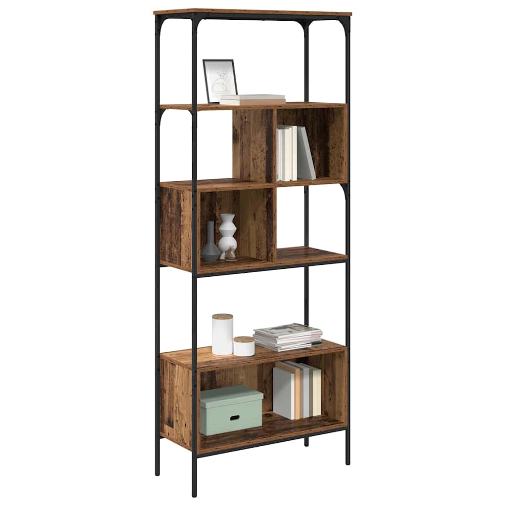 Bücherregal Altholz 76 x 33 x 188,5 cm Holzwerkstoff